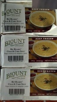 Blount: Rip Roarin' Crab &amp; Corn Soup 2/4 Lb.