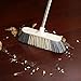 Soft Sweeping Broom, MEIBEI Multi-Surface Kitchen Broom with Stainless Steel Long Handle-50.5