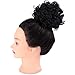 DIFEI Kinky Curly Hair Chignons Synthetic Afro Puff Drawstring Ponytail in Hair Extension for Black Women (Chignons)