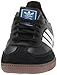 adidas Originals Men's Samba Soccer-Inspired Sneaker,Black/White/Gum,7 M US