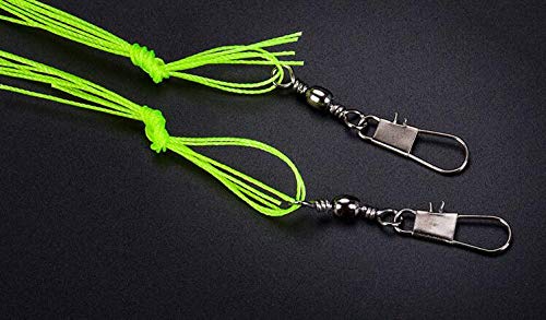 Easyinsmile Barbed Fishing Hooks Set with Spring Bait Traps for Freshwater/Saltwater and All Kinds of Fishing Rods Fishing Bait Trap Cage Feeder Basket Holder Lure Fish (9#) - Thumbnail 7