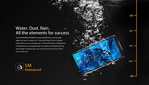Blackview-BV6800-Pro-Smartphone-Libres-Movil-Todoterreno-de-57-Pulgadas-FHD-Batera-de-6580mAh-de-BAK-30-das-en-Espera-Impermeable-IP68A-Prueba-de-GolpesOcta-Core-4GB64GB-Negro