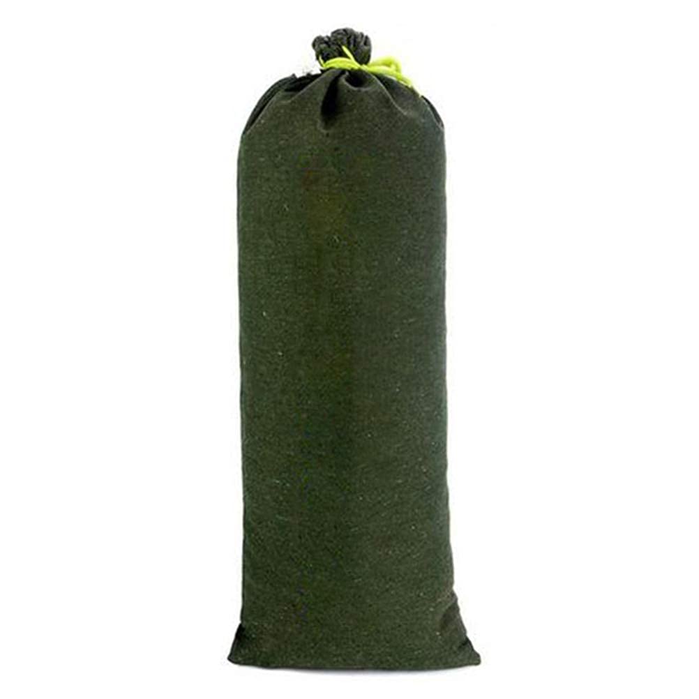 30x70cm Long Canvas Sandbags, Flood Resistant Canvas, Thickened Sand Bag Flood Protection Sand Bag with Drawstring Ties