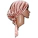 100% Mulberry Silk Night Sleep Cap Bonnet Hat