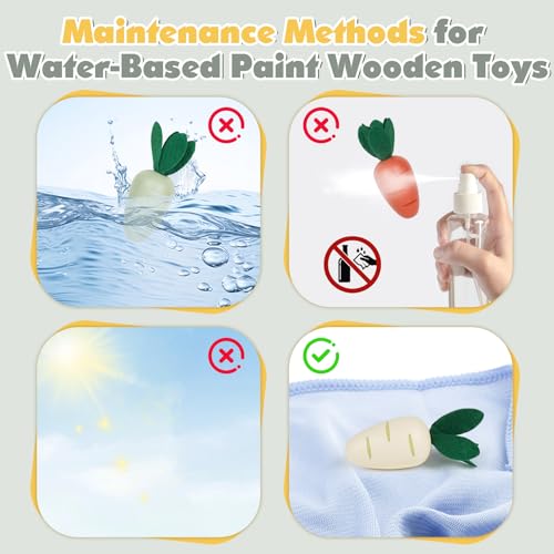 Vanplay Montessori Toy Baby 12 Months, 6-in-1 Tissue Box, Baby Toy from 1 Year, Wooden Toy, Motor Skills Toy from 1 2 3 Years, Girls Boy, Gift Child 1 Year