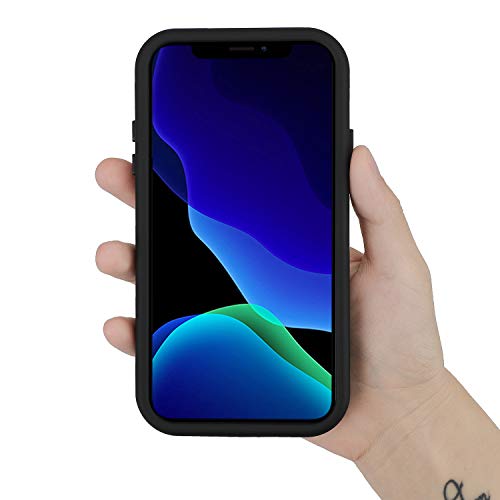 Co-Goldguard Case for iPhone 11 Pro Max,Heavy Duty 3 in 1 Durable Cover Shockproof Drop-Proof Scratch-Resistant Shell Design for Apple iPhone 11 Pro Max 6.5 inch,Black