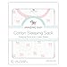 Amazing Baby Cotton Sleeping Sack, Wearable Blanket with 2-way Zipper, Pastel Pink Tiny Bows, Large (12-18mo)