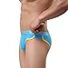Men's Underwear,Neartime Mens Boxers Pouch Shorts Underpants Sleepwear (S, Blue)