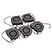 Vktech 5Pcs Black Brushless DC Cooling Blower Fan 5015S 5V 0.1-0.3A 50x15mm