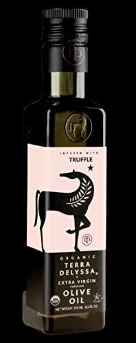 TERRA DELYSSA ORGANIC EXTRA VIRGIN OLIVE OIL - TRUFFLE 8.5oz x 4