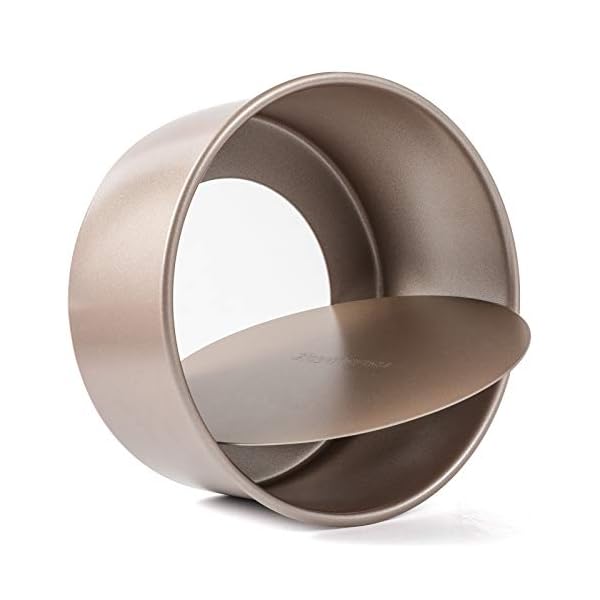 Zoymensu Round Cake Pan8 inch Non-Stick Coating/Easy Release/Removable Bottom Professional Bakeware,Suitable for Oven…