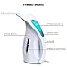 aickar 180ml Portable Garment Steamer, 800W Powerful Clothes Steamer, ETL Approved Handheld Fabric Steamer, Travel Steamers for Clothes and Curtains - White