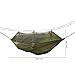 Suyi Portable Foldable Double Camping Hammock Mosquito Net Tree Hammocks Tent Travel Bed,Premium Quality Lightweight 210T Nylon,Capacity up to 441 lbs,with Strong Tree Straps,Hooks,Storage Bagthumb 3