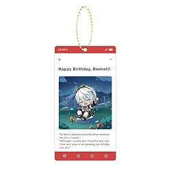 GENSHIN IMPACT Heartfelt Wishes Series Acrylic