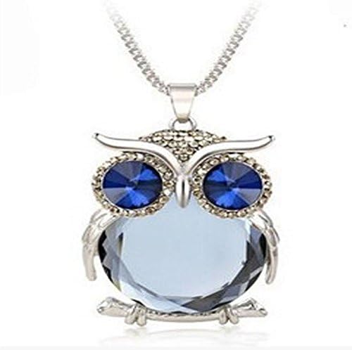 Car charms for rear view mirror Cat's Eye Stone Belly Blue Crystal Eyes