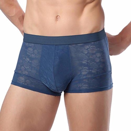 WOCACHI Men Underwear Fashion New Men's Boxer Briefs Bamboo Fiber Underwear Underpant 2018