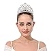 DcZeRong Tiara Crown Queen Crowns Prom Tiara Wedding Tiaras Prom Crowns Women Tiaras Bridal Tiaras