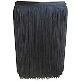 Fransenborte 10 Yards - Seidige Quasten Für Kleidung & Deko