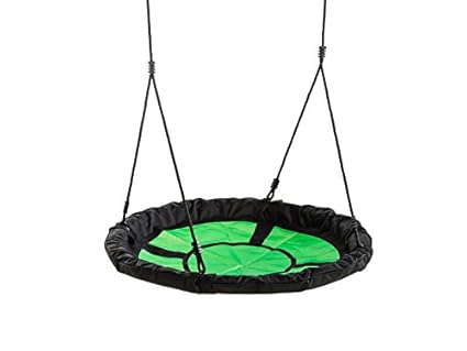 Unbekannt Kbt 5413050029702 swibee grün/Schwarze Nestschaukel, Bunt, V015007 : Enfant