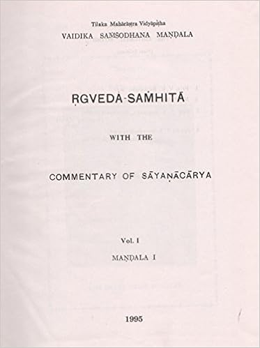 Rgveda Samhita With The Commentary Of Sayanacarya Vol I - 