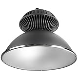 LE 55W LED High Bay Light, Super Bright Commercial Lighting, 150W HPS or MH Bulbs Equivalent, 4800lm, Waterproof, Daylight White