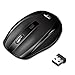 Wireless Mouse, SOWTECH 2.4Ghz Portable Mobile Optical Mouse with Nano Receiver for Notebook, PC, Laptop and Macbook - Black