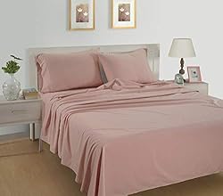 LANE LINEN RV Queen Sheets Set - 100% Organic