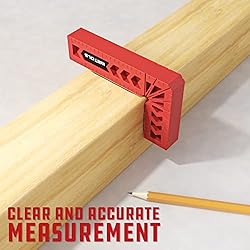 WETOLS 12PCS Positioning Squares, 90 Degree Right