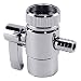 LASCO 09-2135 Aerator With Push Button Diverter And 5/16-Inch Barb Outlet, Chrome Plated