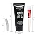 FMK Removes Blackheads Black Mask Purifying Peel off Mask Blackhead Remover Mask with Brush Deep Cleansing for Face, Nose