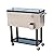 Tenive 80-quart Rolling Wheels Ice Chest Portable Patio Party Bar Drink Entertaining Outdoor Cooler Cart