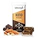 Ketologie Keto Bar – Chocolate Almond Butter (12 Bars), Natural Keto Nutritional Snack Bars, 3g Net Carbs, 14g Protein, Collagen, Whey, Almond, Cashew, Coconut Oil, Sea Salt and Naturally Sweetened.thumb 4