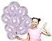 Treasured Metallic Lavender Balloons - 12 Inch Pearl Balloons - Lilac & Light Purple Shades - Perfect for Balloon Arch - 100 Pack