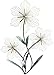 Stratton Home Decor Tri-Flower Wall Decor | Flower Wall Decor for Any Room l Hand-Painted Metal Wall Art with Silver and Green Finish | Easy to Hang Stylish Metal Wall Decor | 18.50” x 1.38” x 30.00”