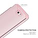 Galaxy J7 2017 Case, BENTOBEN Heavy Duty Shockproof Slim 3 Layers Hybrid Hard PC Soft Silicone Protective Phone Cover for Samsung Galaxy J7 V 2017 / J7 Prime / J7 Perx / J7 Sky Pro/Halo, Rose Gold