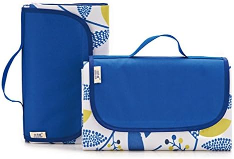 Foldable Picnic Mat Beach Blanket Waterproof Camping Mat for Outdoor Beach Hiking Travel, Oversized 79”x57”