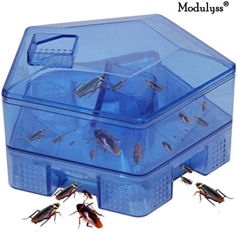 Modulyss® Reusable Box Cockroach Catcher Pest Killer Bait Trap No Pollution for Home/Kitchen