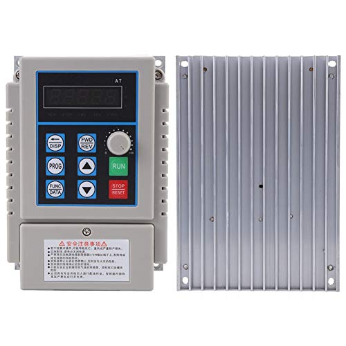 Jadpes Variable Frequency Drive,1pc AC 220V 0.75kW Adjustable-Frequency Drive VFD Speeds Controller Inverter Single Phrase Variable Frequency Drive - Thumbnail 6