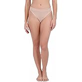 Steve Madden womens Women's Mesh High-leg Thong UnderwearThong Panties