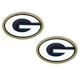 NFL Officially Licensed Logo Stud Earrings (Greenbay Packers)