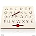Play22 Magnetic Drawing Board - STEM Educational Learning ABC Letters Kids Drawing Board - Writing Board for Kids Erasable - Magnetic Doodle Board - Includes A Pen - Best Gift For Kids (Uppercase ABC)