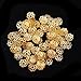 Beautiful Bead 6mm Gold Tone Flower Bead Caps for Jewelry Making (About 500pcs)