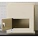 Protex WDD-180 Through-The-Wall Locking Drop Box, for key, remotes, cash, checks and envelopes, metal baffle, Pre-drilled mounting holes, double steel door,adjustable metal frames