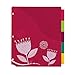 Avery 3-Tab Unpunched Binder Dividers, Easy Print & Apply Clear Label Strip, Index Maker, White Tabs, 5 Sets (11430)