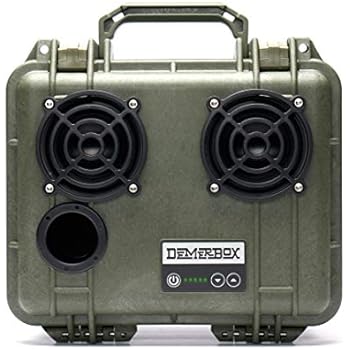 DemerBox: Waterproof, Portable, and Rugged Outdoor Bluetooth Speakers. Loud Sound + Deep Bass, 40+ hr Battery Life, Dry Box + USB Charging, Multi-Pairing Party Mode. Built to Last + Fully Serviceable