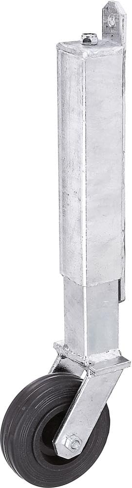 Gah-Alberts 416850 Slalom Wheelbase for Heavy and Wide Loads/Maximum Load Supported 70 kg/Hop-Dip Galvanised for Screwing on/Wheel Diameter 100 mm
