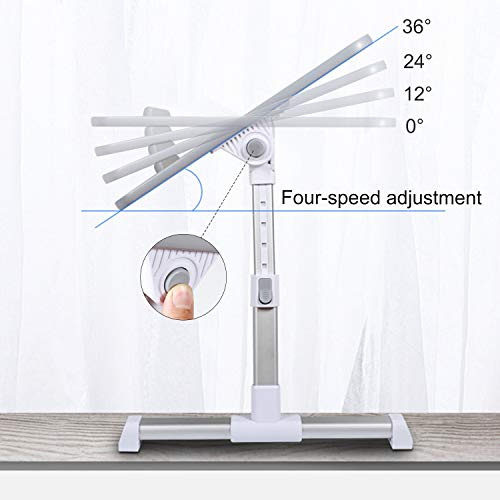 Folding Laptop Desk For Bed Adjustable Height Tray Lap Stand Computer 
