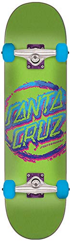 Santa Cruz Throwdown Dot Complete Skateboard,7.75in x 31.4in