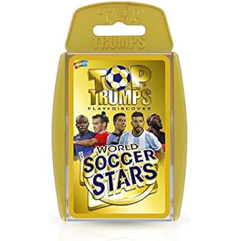 Top Trumps World Soccer Stars Card Game