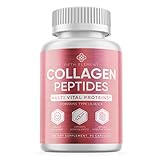 Collagen Peptides Vital Proteins Pills - Anti-Aging, Healthy Hair, Skin & Nails - Multi Collagen Supplements Powder Capsules (Type I, II, III, V, X) - Hydrolysate, Hydrolyzed Marine Super